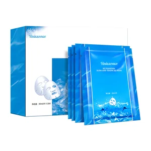 Oem Private Label Potent Remove Face Dullness Melanin After Sun Soothing Whitening Moisturizing Mask Ice Anti-aging Face Mask