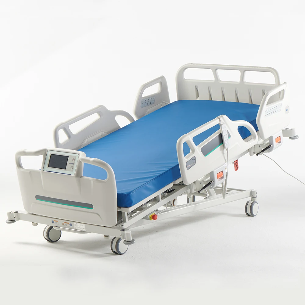 Seven-function electric hospital bed wholesale price ICU patient care medical bed central control system manufacture