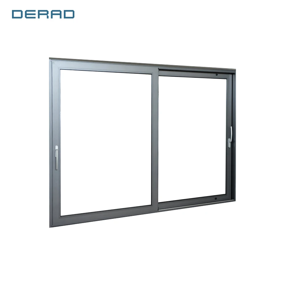 Apartment balcony big aluminum alloy lift and sliding doors with double tempered Low-E coating glass