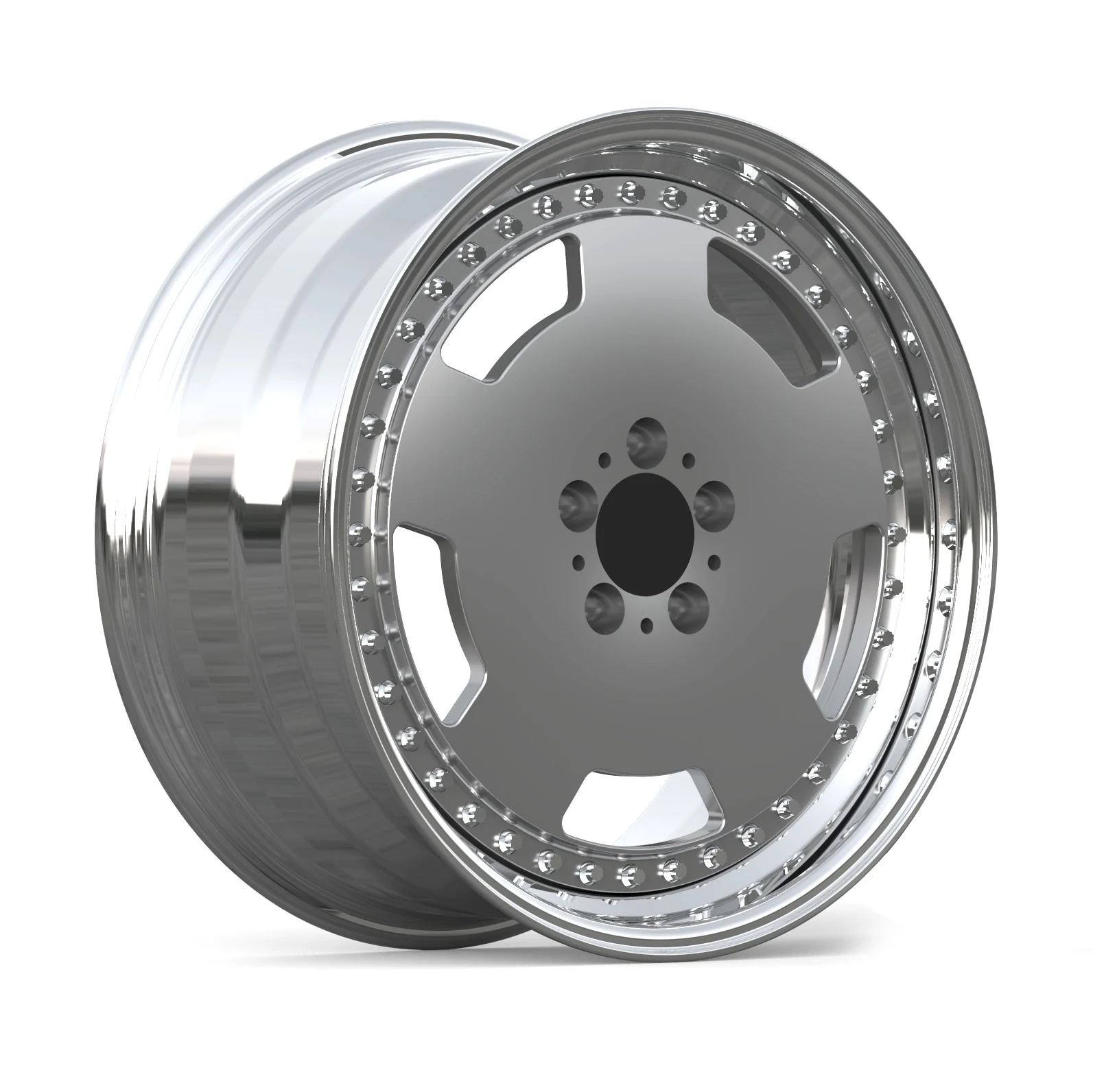 15 16 17 18 19 Alloy Wheel Rim 2-Pieces Aluminum Alloy Passenger Car Wheels 19 Inch 5x112 for Mercedes Benz