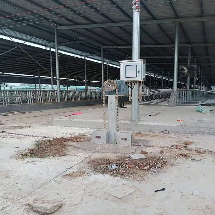 Automatic Manure Cleaning System Dung Scraper Machine for Farm