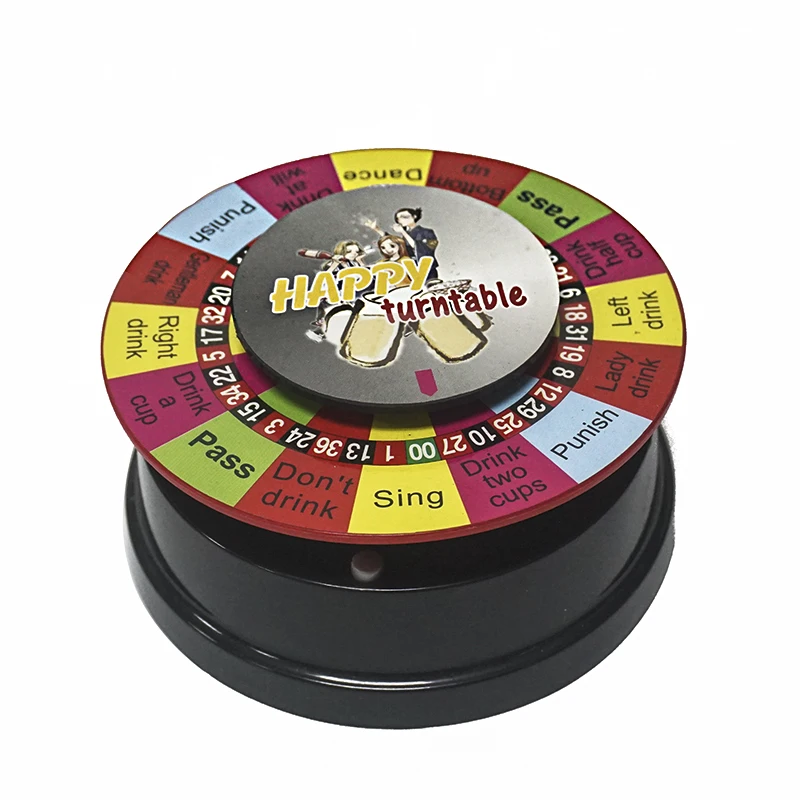 Электронная рулетка с чипами для питьевой игры