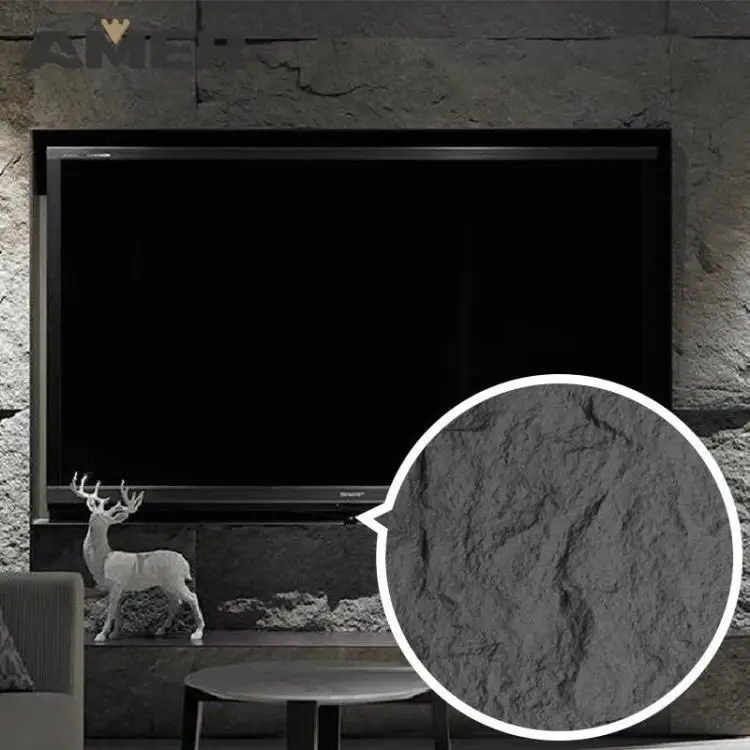 Amer 2023 Waterproof Fireproof Factory Direct Sale Faux Stone Panels Exterior Wall Pu Stone Panel Artificial Stone