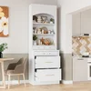 White + MDF + Farmhouse