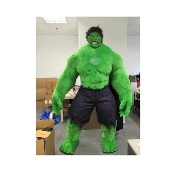 Hulk Mascot Costume Hot Sale Custom Inflatable Giant The Green Cartoon Mascot Costume For Adult