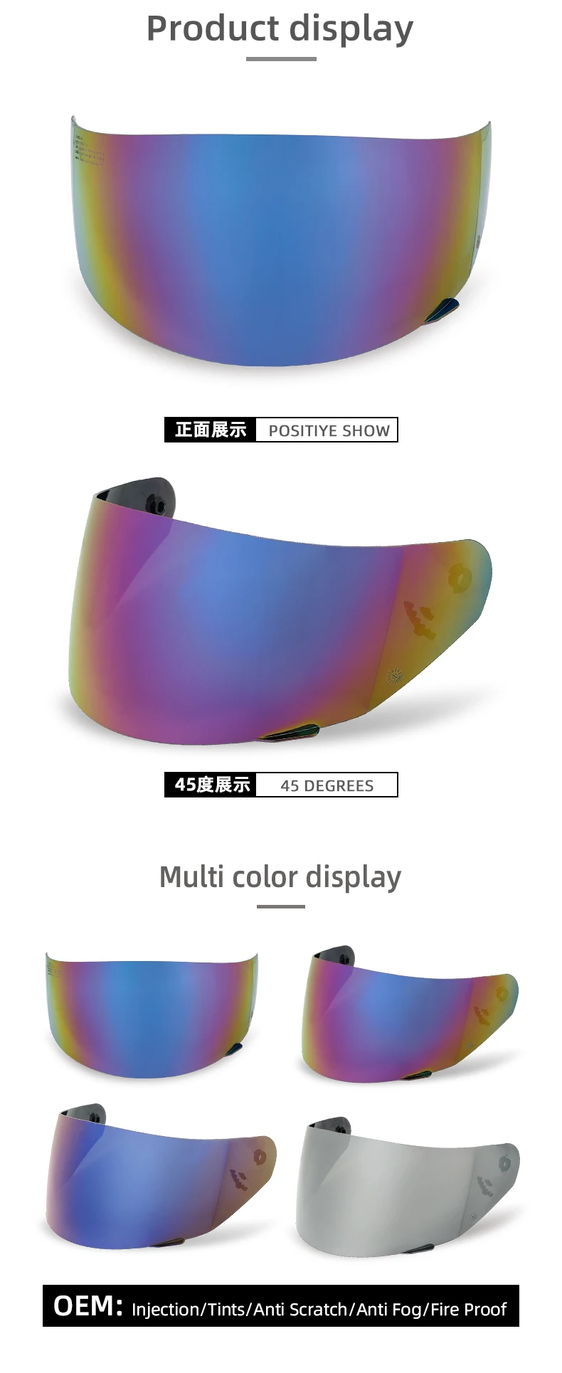 New Motorcycle Helmet Visor Fitting For Ls2ff352/ff384/ff351/ff369