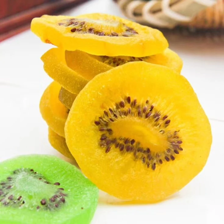 Gmo Free Natural Yellow Kiwi Fruit Slices For Tea & Snacks - Oem