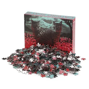 Luxury 1000 Piece Jigsaw Puzzle Manufacturer Custom Printing Factory Made Jigsaw Puzzles for Adults