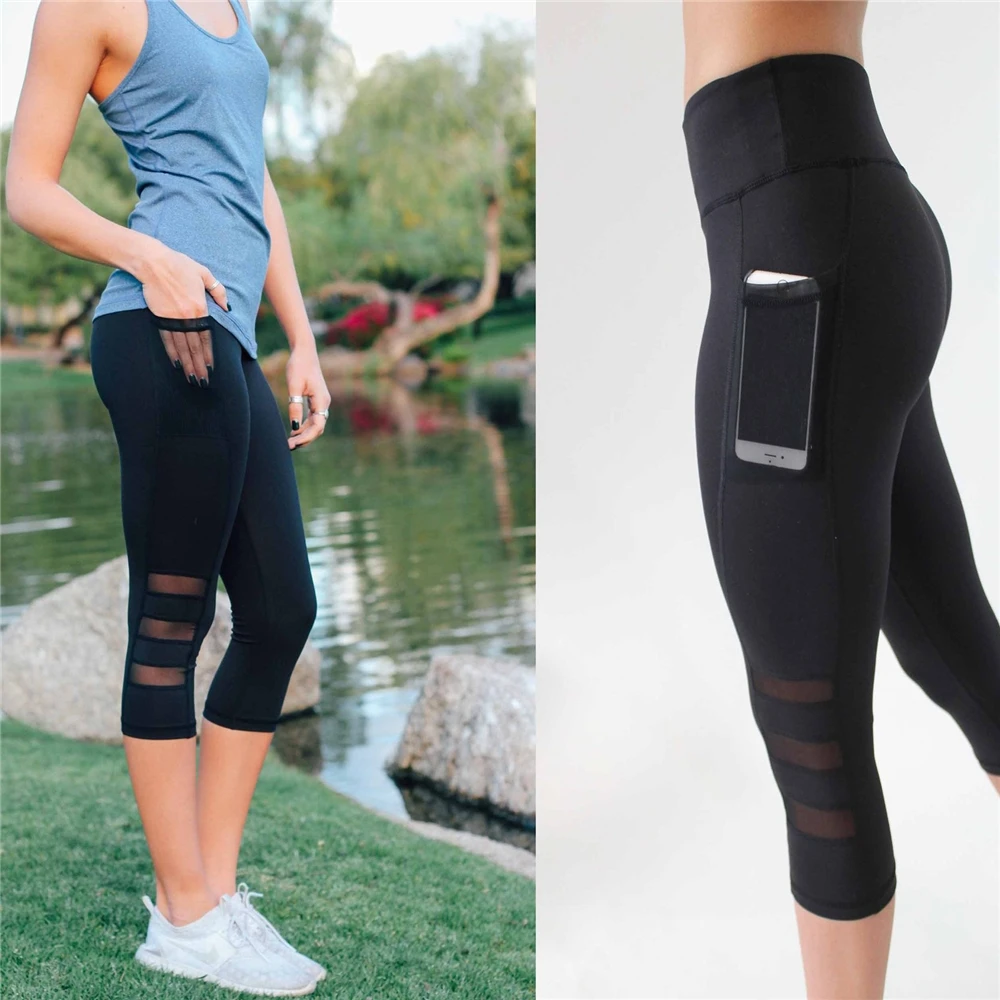 Capripants Running Sports Leggings Side 
