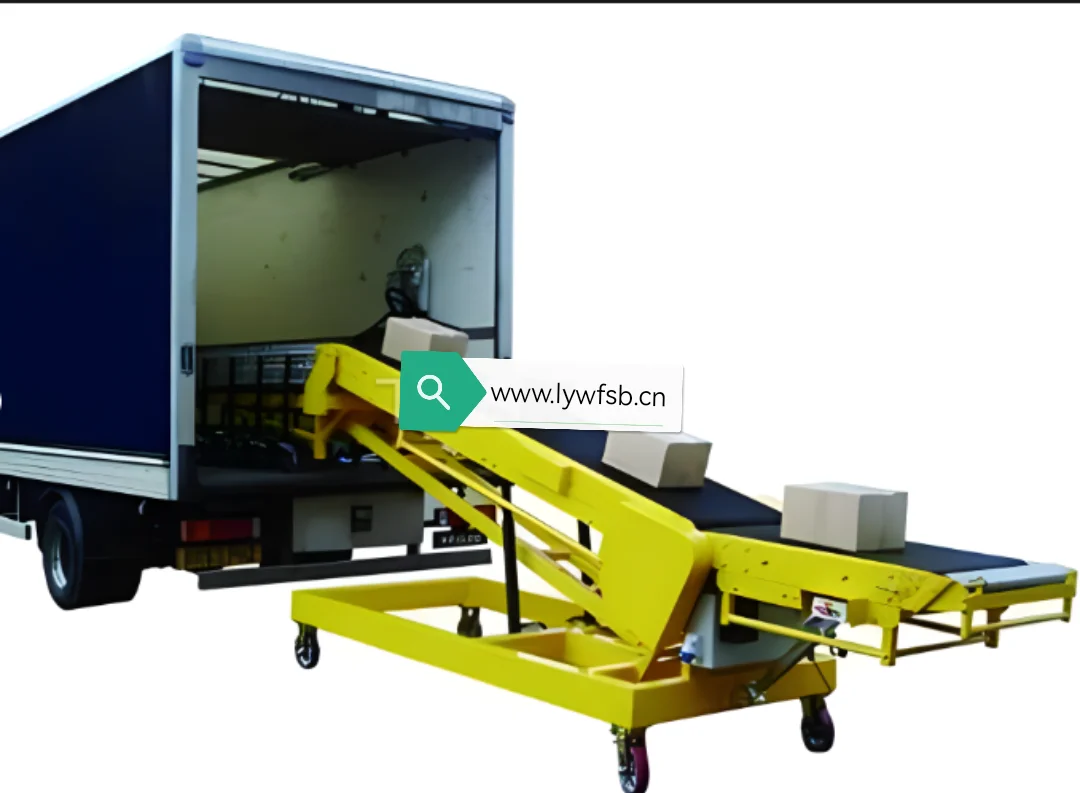 Custom High Efficiency 20/40ft Container Loading Conveyor