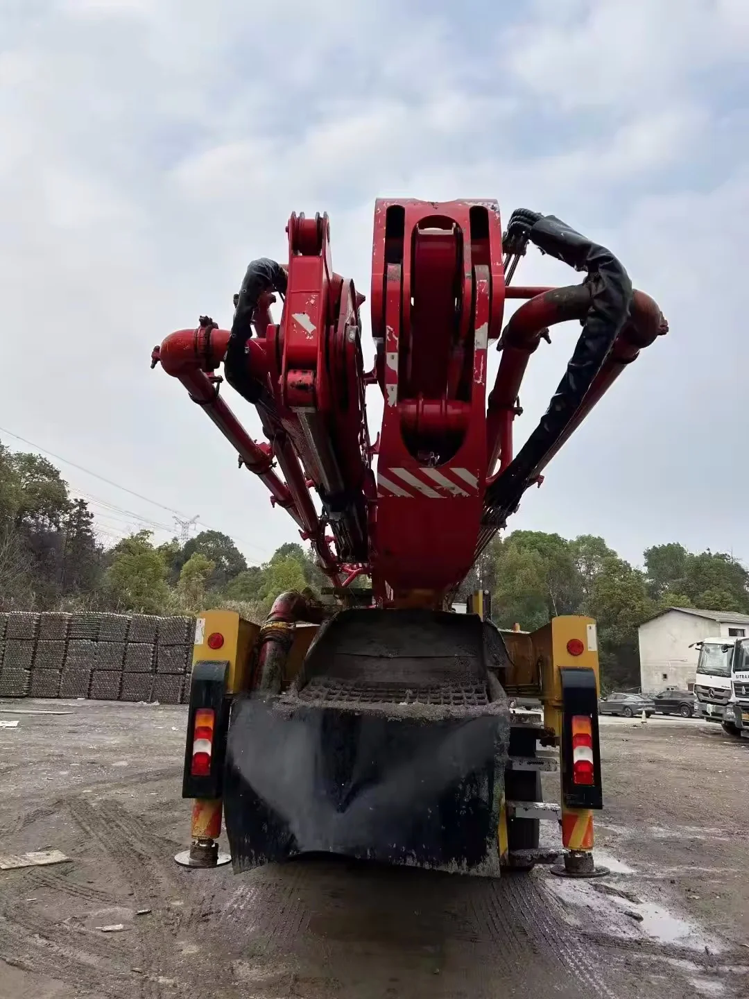 ケイチャン SYM5333THB 49m Concrete Pump Truck Truck Mounted Concrete