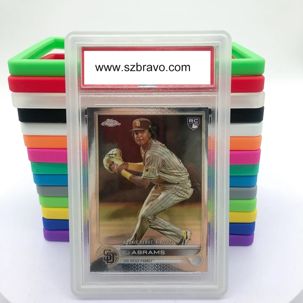 Premium PSA Graded Card Slab Bumpers Protector - Custom Color Options for  Pokemon & Baseball Cards, Excellent Quality