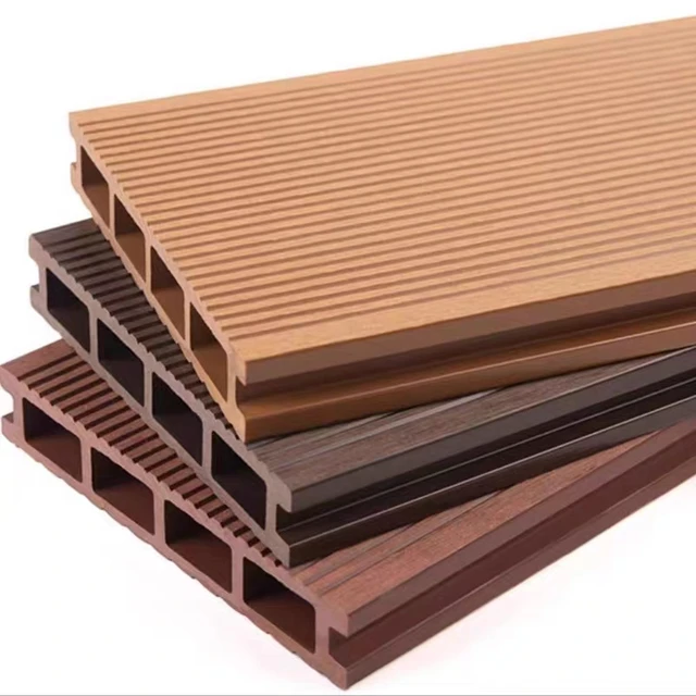 Modern WPC Free Maintenance Solid Co-Extruded Decking Boards Outdoor Wood Plastic Composite Decking Floor