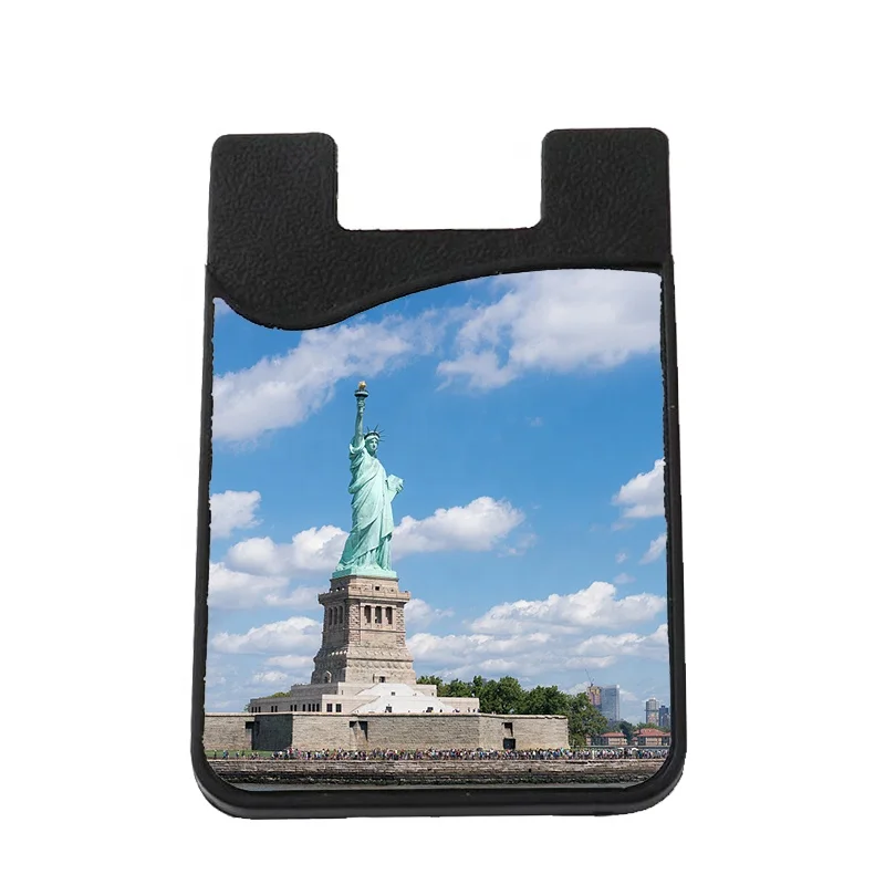 Personalized Pattern Printed Credit Card Cover Sublimation Blank Phone Card Holder