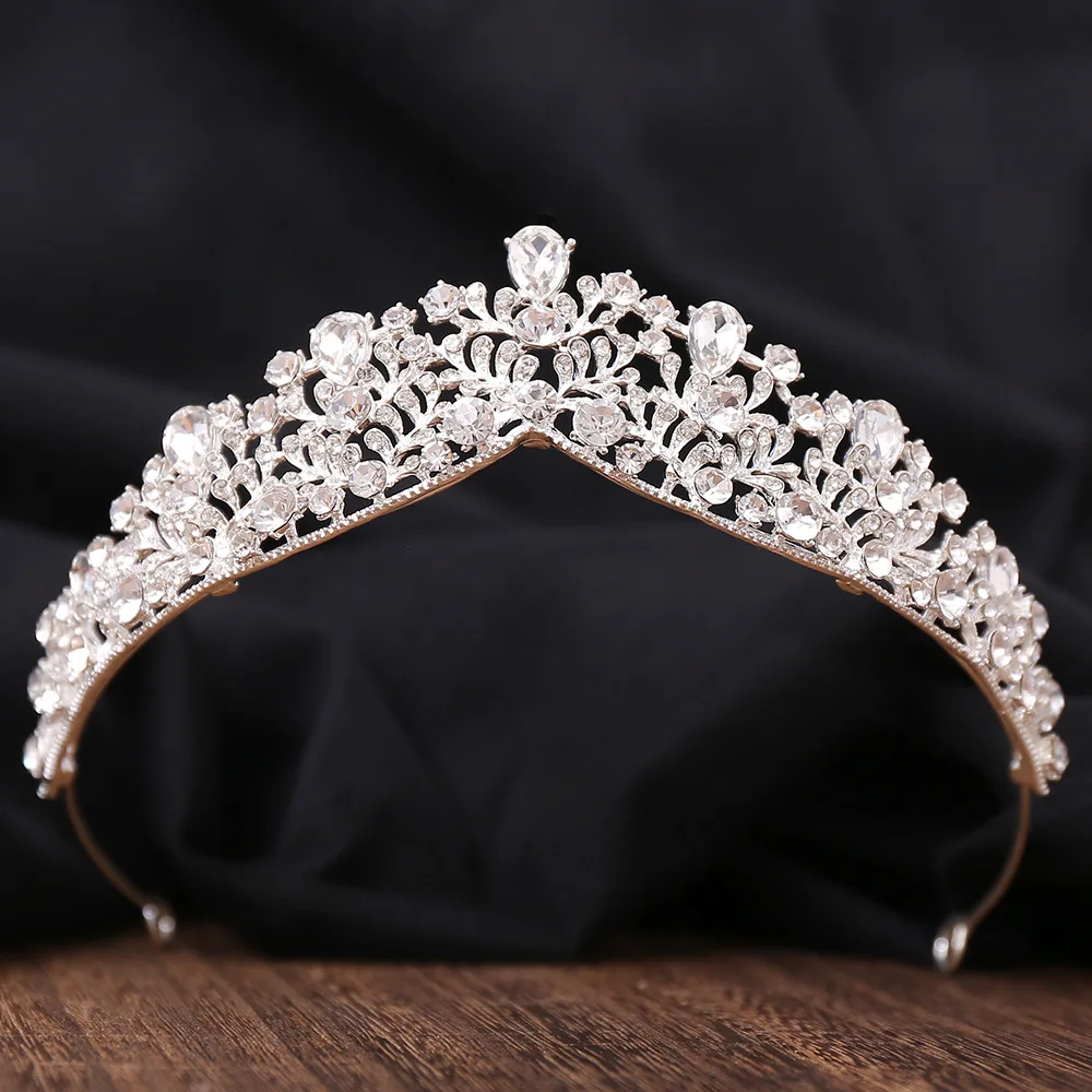 Wholesale Wedding Princess Bridal Hair Accessories Crown Tiara