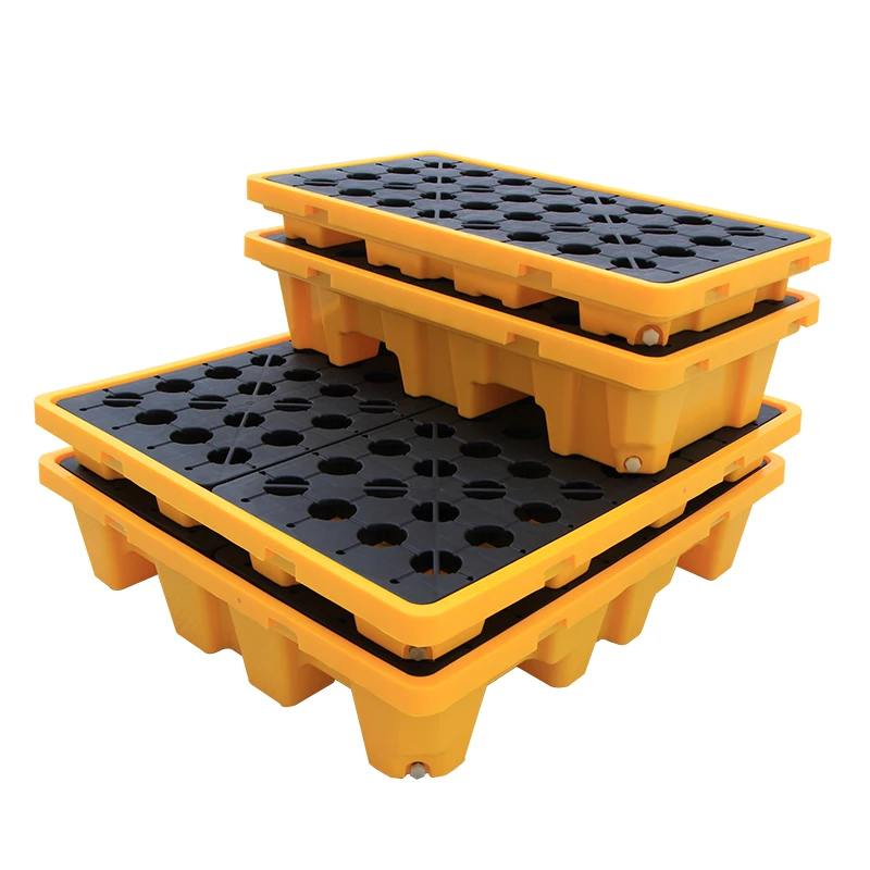 spill containment pallet for IBC tank 4 drum and 2 drum