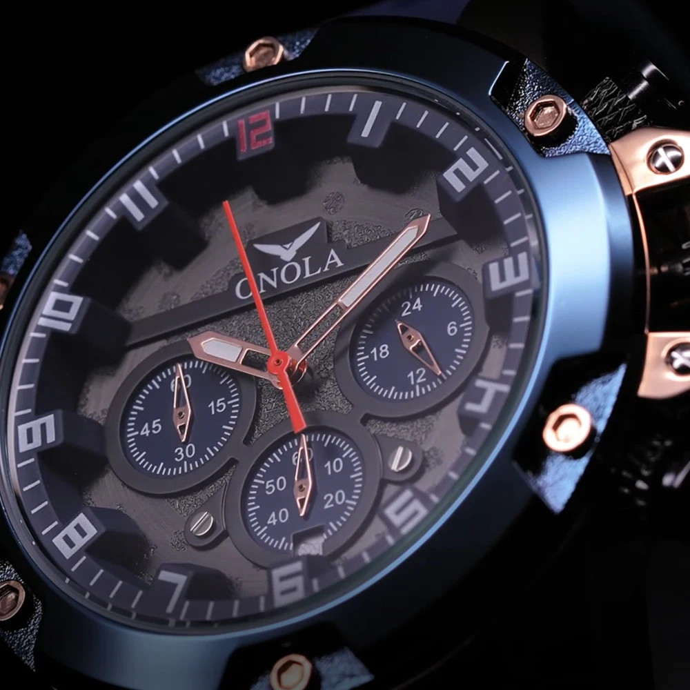 Quartz Watches I Hpolw Watch ONOLA 6858 Jam Tangan Pria, Bermerek