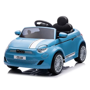 FIAT 500E Licensed Ride-on Toy Car 6V 4AH Battery Operated CE Certified for 2-4 Year Olds Unisex Toy Car