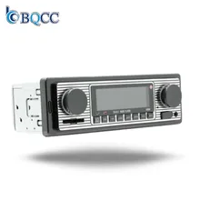 BQCC Autoradio 12V-24V 1din Promotional classic FM USB AUX BT Car MP3 Player Stereo Car Music Playback Radio Taoe Recorder