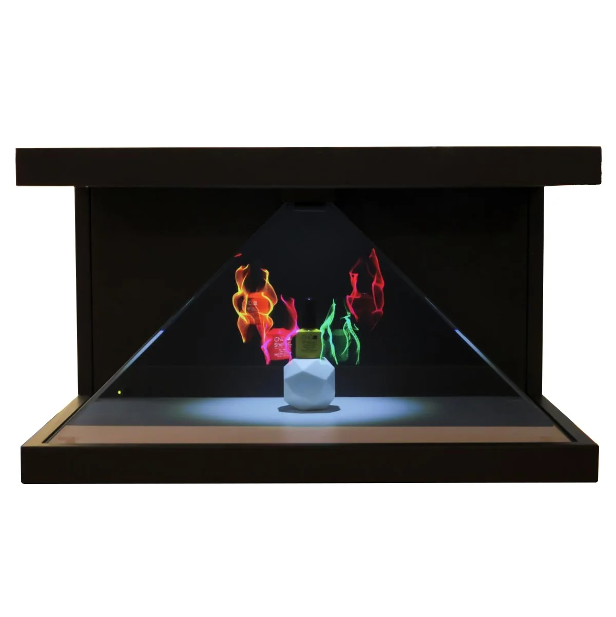 32 Inch 3D Hologram Display for 3D Indoor Advertising,Holographic Display Glass for Pyramid