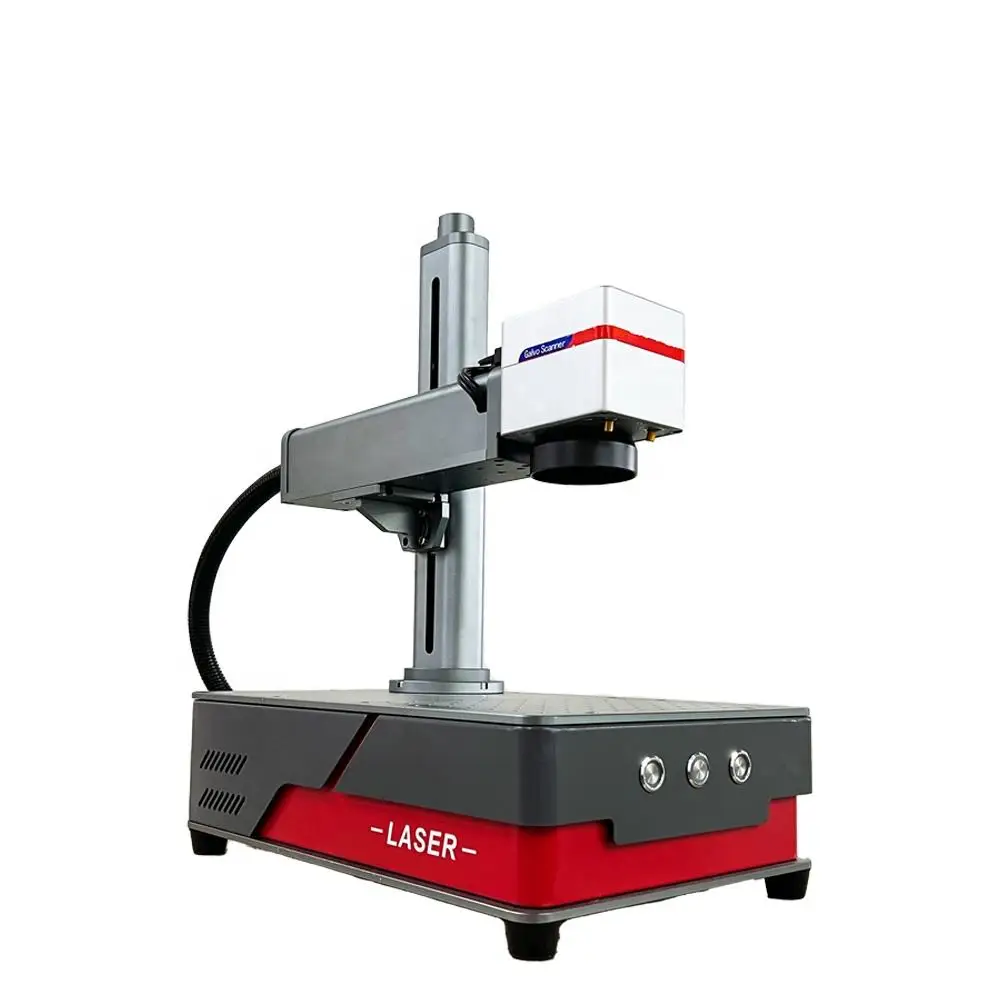 Portable Mini 20W Metal Laser Engraving Machine 