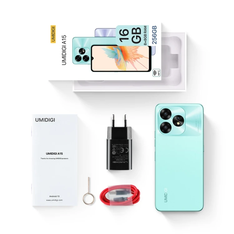 Wholesale Cheap Price Cell Phone UMIDIGI A15 8GB+256GB