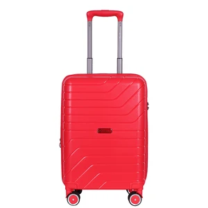 Wholesale Luggage Set International Travel Universal Silent Wheel PP Material Soft Handle Double Wheel Color Matching Luggage