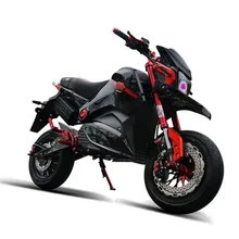 High Speed 2000W Electric Motorcycle 70km/h Streetbikes Sportbikes for Adults Without Battery