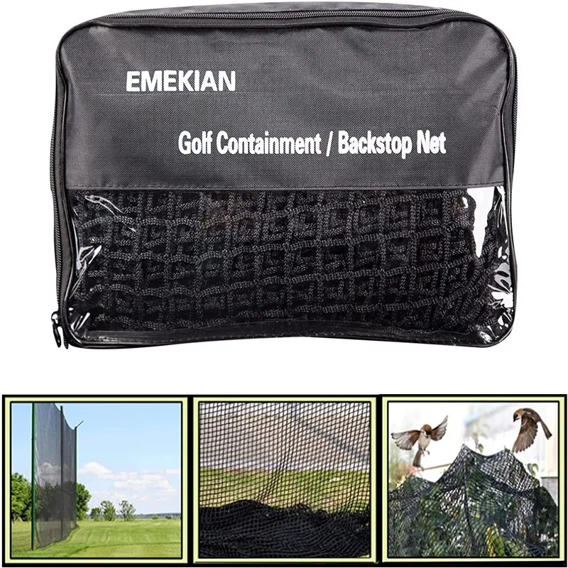 Baseball Inflatable Batting Cage Golf Net Knotted Football Golf Safety