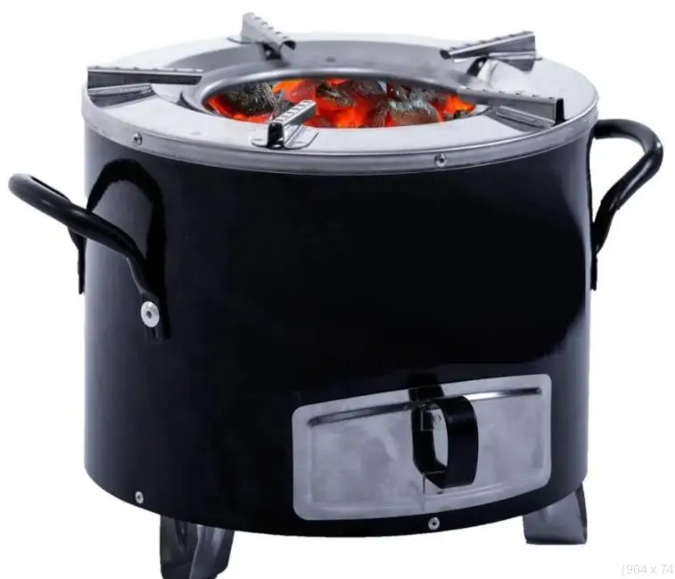 Household Wood Stove Portable Energy-saving Stainless Steel Mini Rural Africa