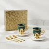 Verde: set da 2 tazze