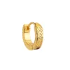 Gold-single earrings