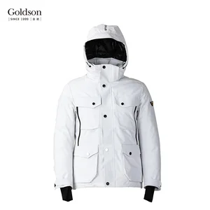 Custom Thin Hoodie Winter down Jacket for Men Waterproof and Windproof with Multiple Pockets 90 Goose Down OEM Service