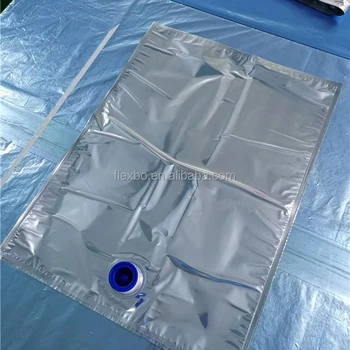 Aseptic Aluminum Foil Packaging Bag in Box High Barrier Food Grade Liquid Packaging