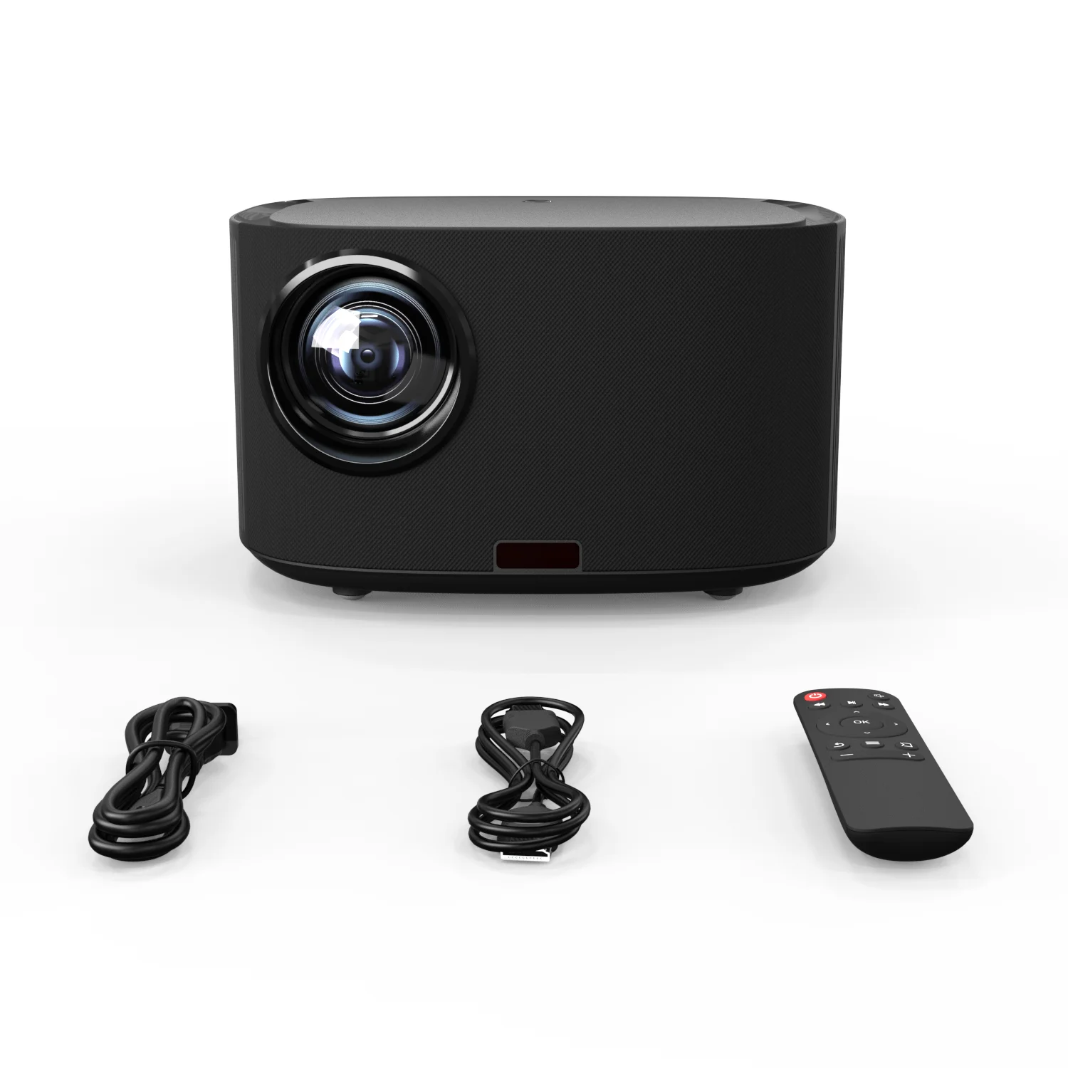 2023 YG491 Smart 4K Home Theater Projector with Linux OS, Built-In