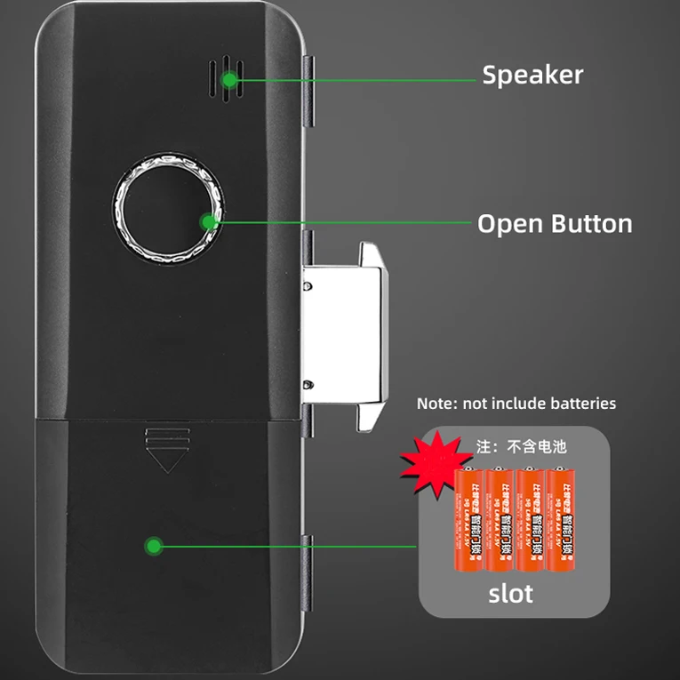 Tuya Smart Glass Lock WiFi Access Control Via RFID Fingerprint for Aluminum Steel Automatic Digital Deadbolt Card Security APP