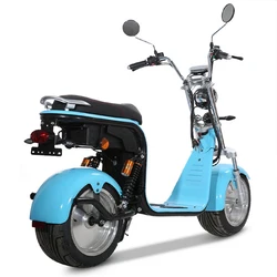 EEC COC 1000w 60v 12ah/ 20ah citycoco 2 removable portable battery fat tire 3 wheel off road electric scooter with golf bag hold