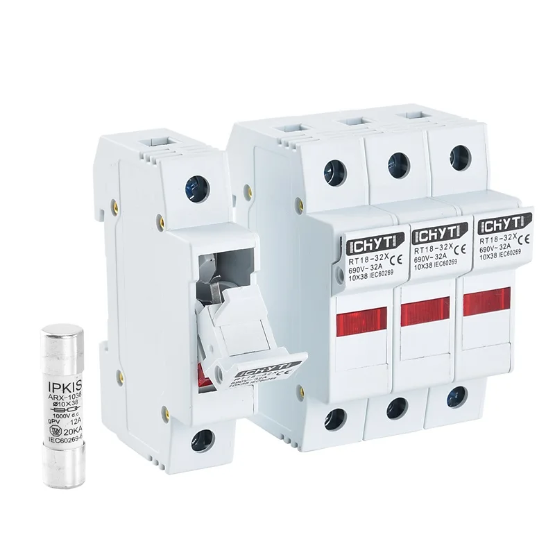 Power Distribution Box 1P 2P 3P 4P Electronics 20a 4 Pole Switch Fuse