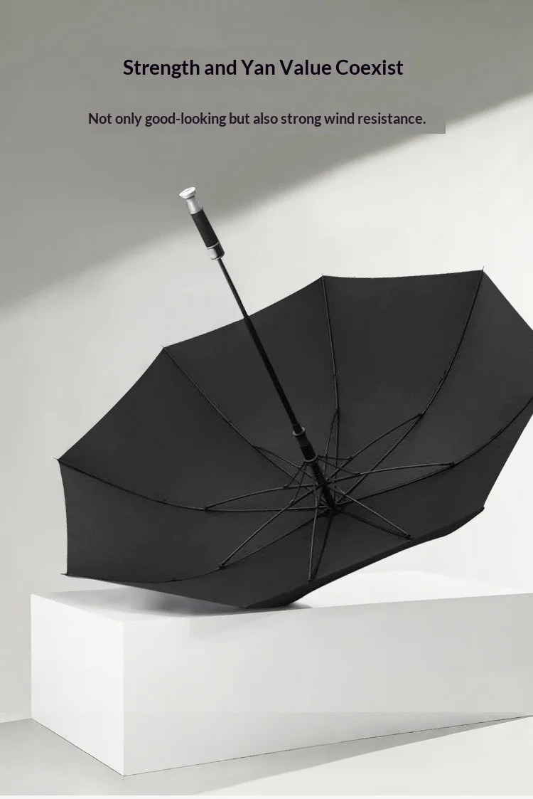 Wholesale Custom Logo Windproof Auto Open Close Extra Large Heavy Duty Golf Umbrella for Exhibition Business Promotion Gifts