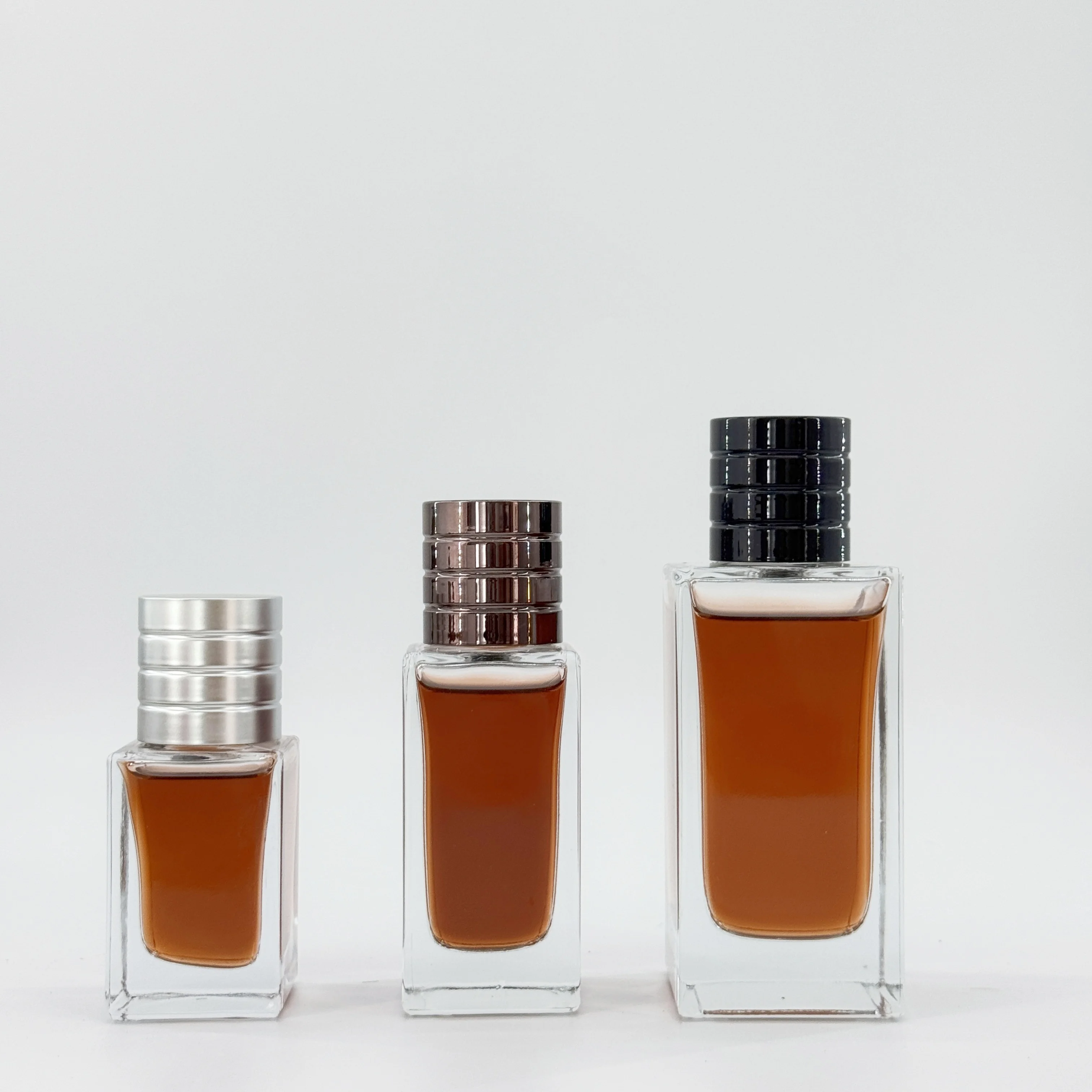 Luxury Spray Perfume Packaging Bottle 30ml Empty 50ml 100ml Glass Bottle  For Perfume Botol Parfum With Box