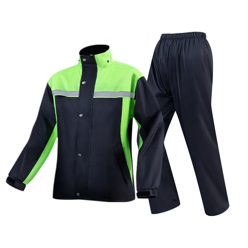 Custom logo Rain pants split that allows for long-term outdoor cycling and travel waterproof rain coat