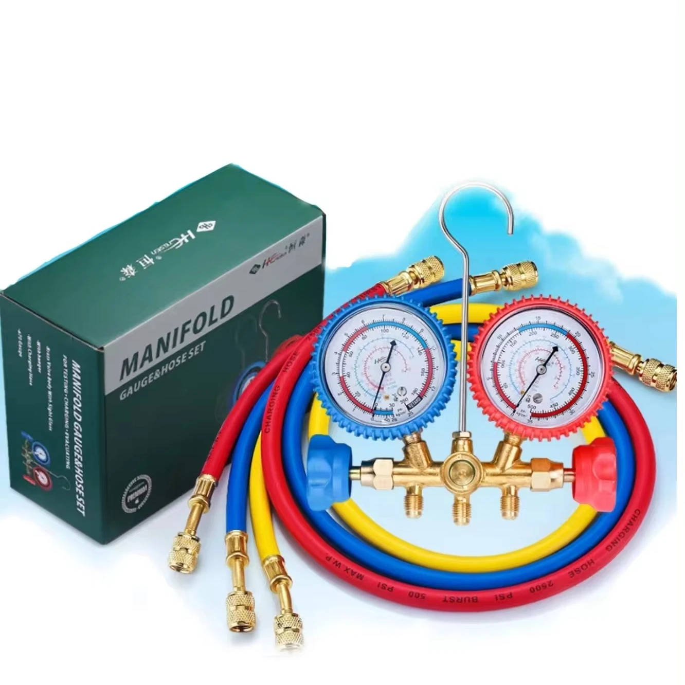 Utranee Air Conditioner Refrigerant Filling Kits R12 Shock-resistant ...