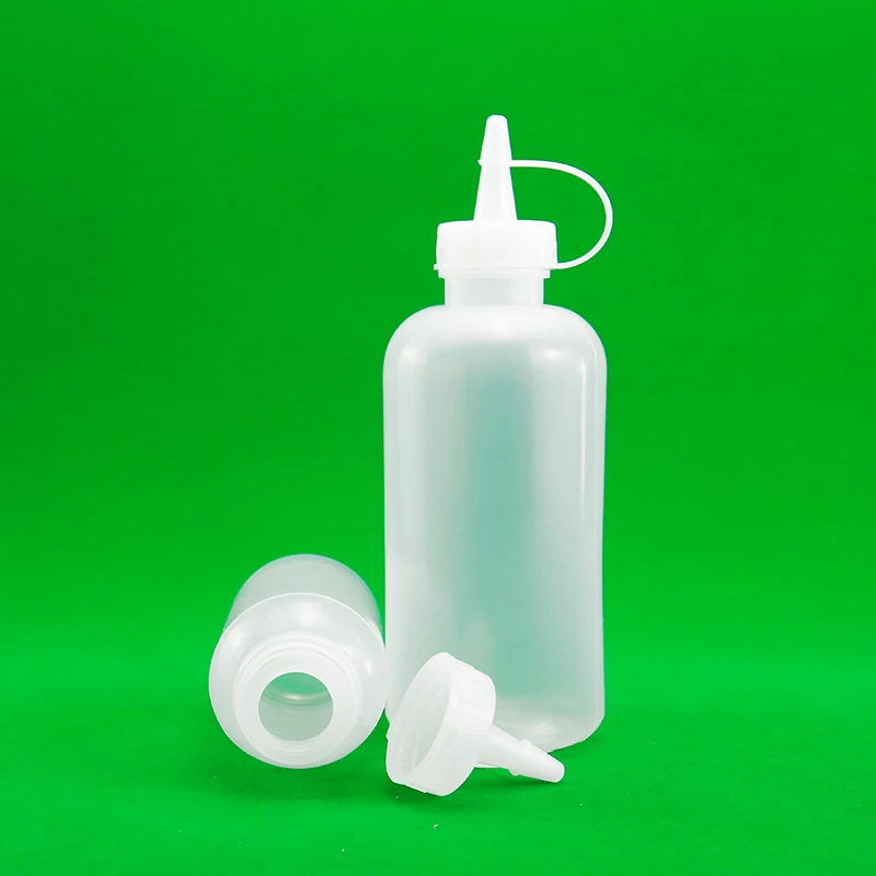 product pe plastic squeeze bottle with needle tip cap wholesale dropper bottle 250ml flat bottle for glue lube-28