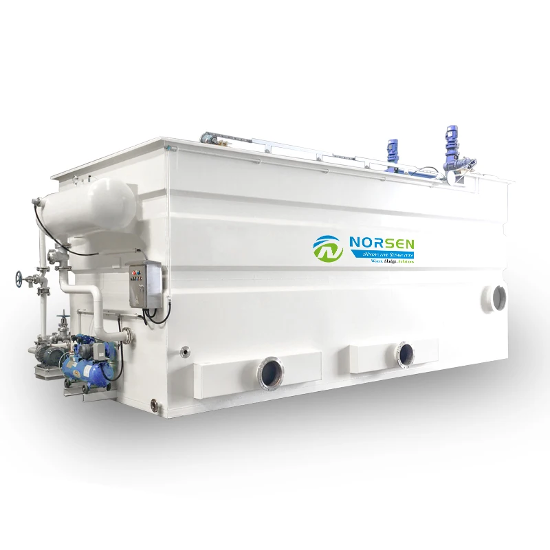 Dissolved Air Flotation Steel Septic DAF System Tank Sewage Wastewater Treatment