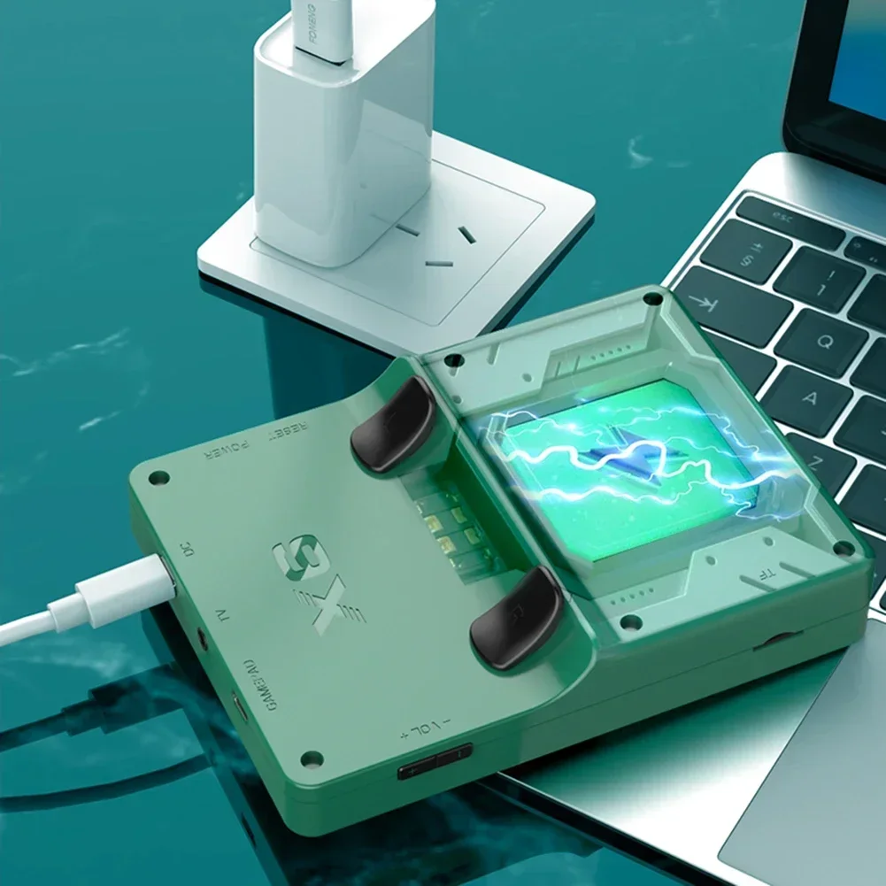 Flash Deals X6 Video Game Console 3.5inch Screen Handheld Player With Joystick 1000Games Wifi Gift for Children Christmas Gifts