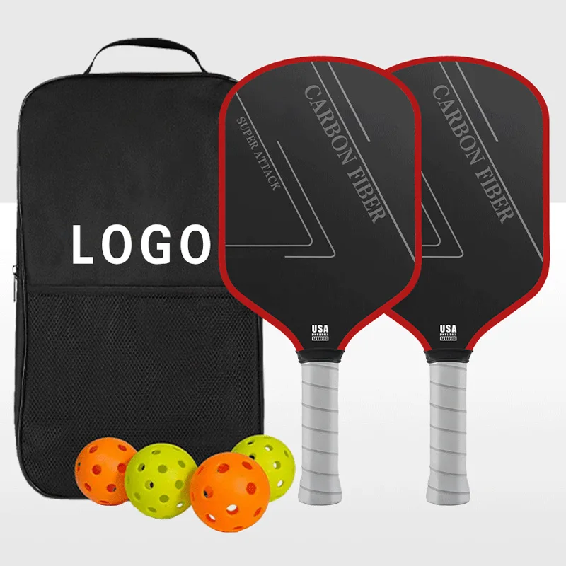 Wholesale Usapa Approved Ben Johns CFS 16mm Paddle Racket T700 Raw Carbon Fiber Thermoformed PickleBall Paddle factory