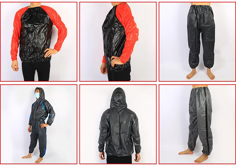Pvc Fitness Hot Weight Loss Custom Disposable Sauna Suit For Women