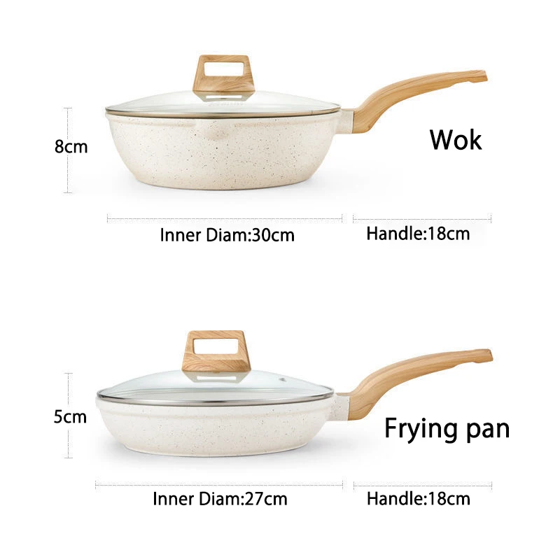 Granite Non Stick Cookware Set Granite Cooking Pot Cookware Casseroles