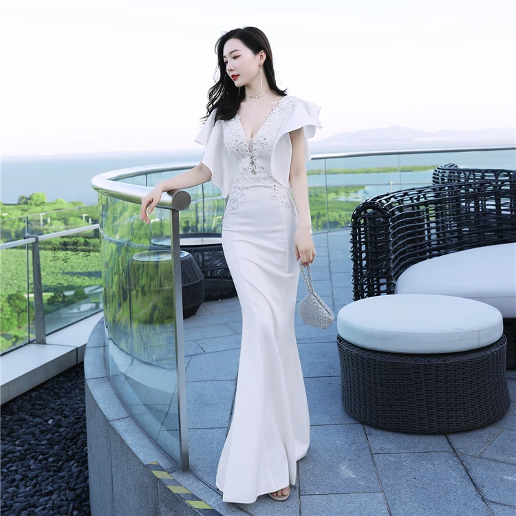slim fit dress slacks Zapaka Women Homecoming Dress Champagne A Line Midi Sweetheart Long Prom Dress with Ebroidery, Champagne / US2