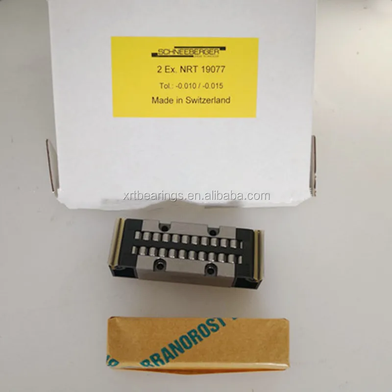 Schneeberger Linear Rail Slide Motion Block NRT38144 Fast Speed NRT 38144